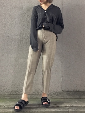 TOMOMIさん（レディース・168cm）の夏コーディネート