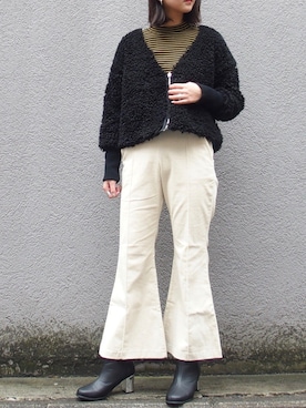 TOMOMIさん（レディース・168cm）の冬コーディネート