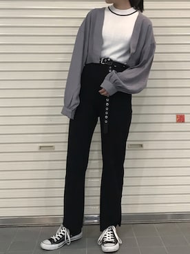 TOMOMIさん（レディース・167cm）の夏コーディネート