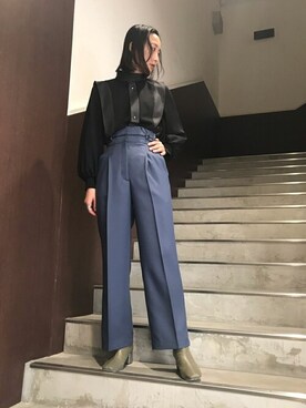 「#instagood」｜TOMOMIさん（レディース・168cm）の冬コーディネート