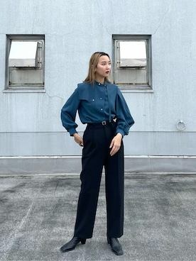 TOMOMIさん（レディース・168cm）の秋コーディネート