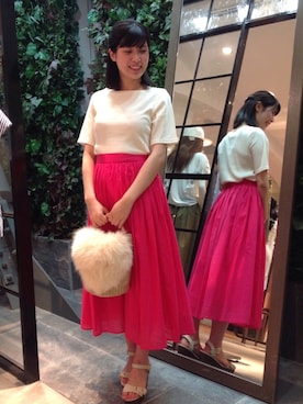 Yukiさん（レディース・157cm）の夏コーディネート