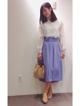 「大学生」｜Yukiさん（レディース・157cm）の冬コーディネート