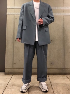 「VETEMENTS(ヴェトモン)のアイテム」を使った、shionさん(メンズ・177cm)の冬コーディネート