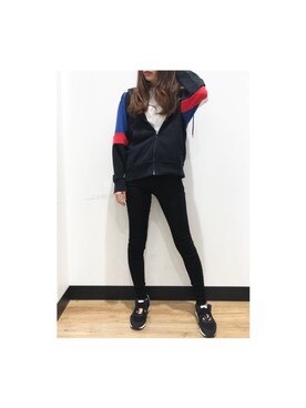 「Levi's（リーバイス）のアイテム（その他アウター）」を使った、satoさん（レディース・162cm）の夏コーディネート