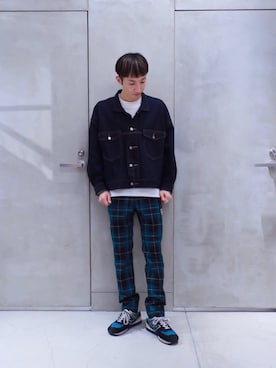 「MONKEY TIME」｜Yusuke Takeiさん（メンズ・175cm・30代）の秋コーディネート