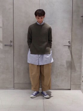 「MONKEY TIME」｜Yusuke Takeiさん（メンズ・175cm・30代）の秋コーディネート