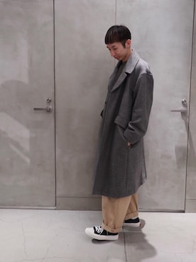 「Article no.（アーティクルナンバー）のアイテム」を使った、Yusuke Takeiさん（メンズ・175cm）の秋コーディネート