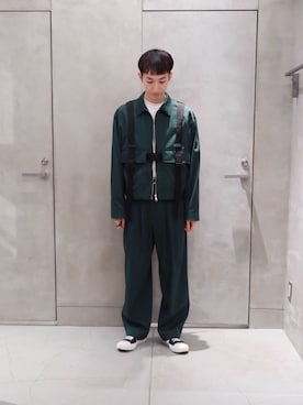 「アイテム（ブルゾン）」を使った、Yusuke Takeiさん（メンズ・175cm・30代）の冬コーディネート