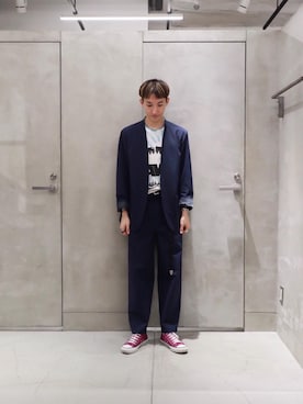 Yusuke Takeiさん（メンズ・175cm）の秋コーディネート