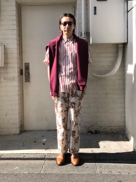 Yusuke Takeiさん（メンズ・175cm）の春コーディネート