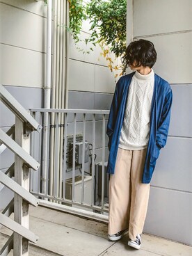 NONONOさん（メンズ・171cm）の秋コーディネート