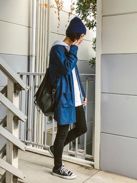 NONONOさん（メンズ・171cm）の冬コーディネート