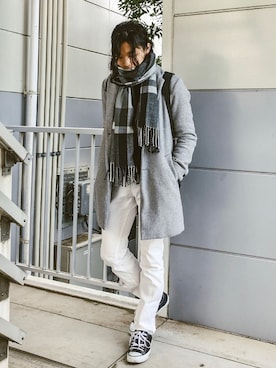 NONONOさん(メンズ・171cm)の冬コーディネート