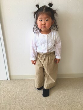 RIRIさん（キッズ・80cm）の春コーディネート