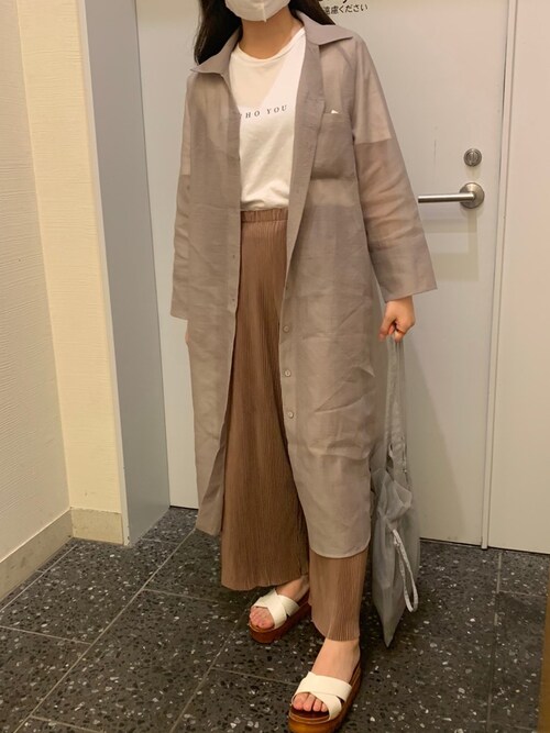 のじか Colony 2139のシャツワンピースを使ったコーディネート Wear