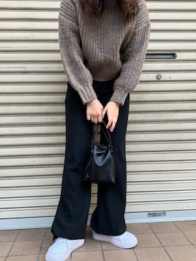 「airforce1」｜lazyandeasyさん（レディース・158cm）の秋コーディネート