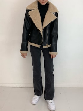 「ムスタン」｜lazyandeasyさん（レディース・158cm）の冬コーディネート