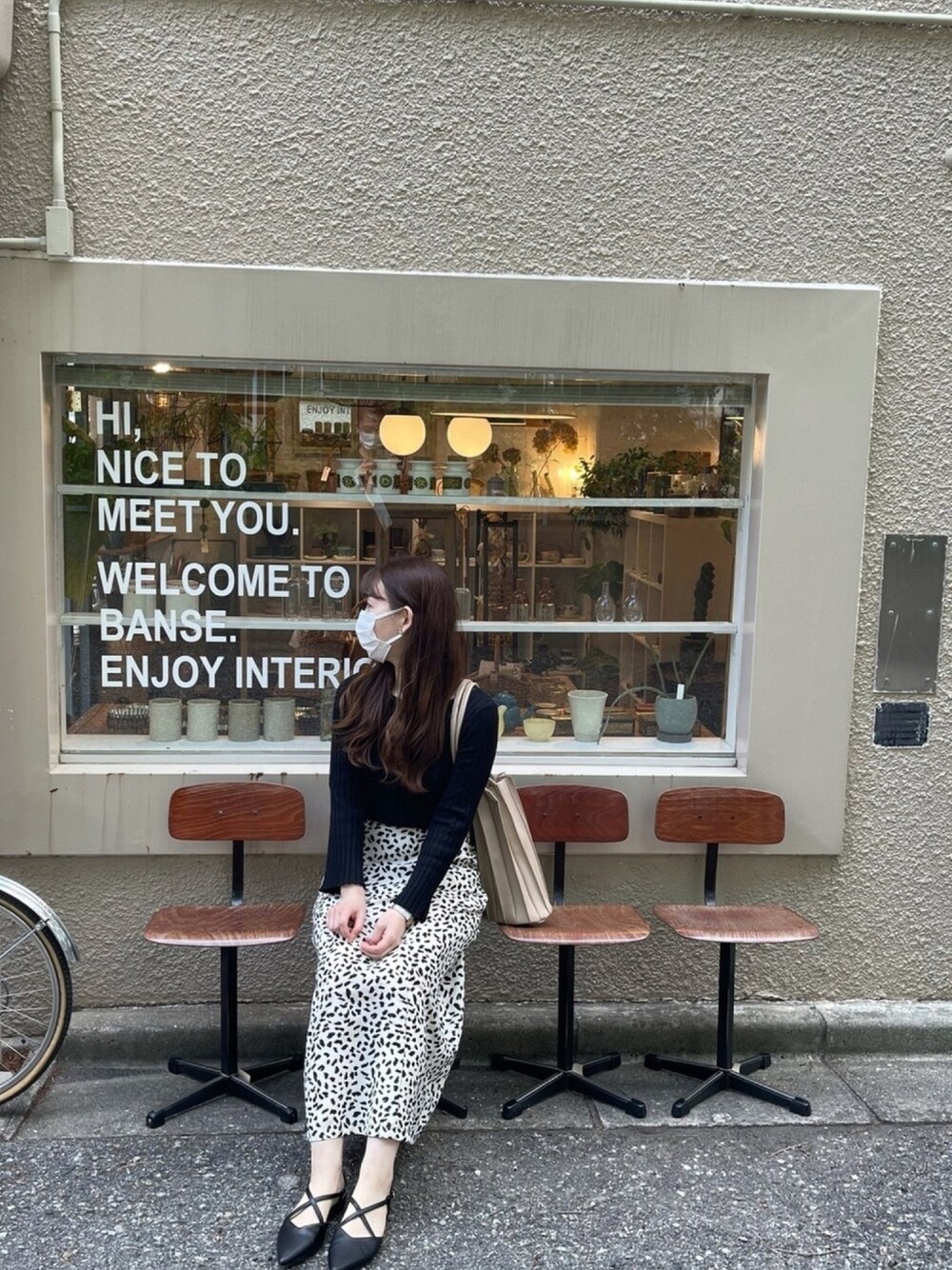 「休日コーデ、オトナカジュアル、休日スタイル、プチプラ、スカート、低身長コーデ、低身長女子」｜「CECIL McBEEのアイテム（トップス、ブラック系）」を使った、きょこさん（レディース・153cm）の夏コーディネートの1枚目の写真