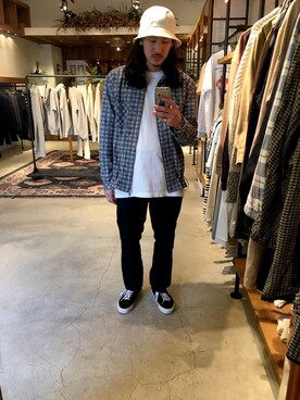 「nonnative（ノンネイティブ）のアイテム（ブルゾン）」を使った、k.yさん（メンズ・173cm）の冬コーディネート
