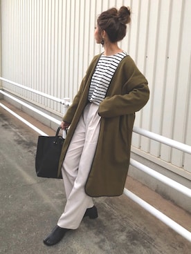nonさん（レディース・163cm）の秋コーディネート