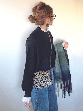 nonさん（レディース・163cm）の冬コーディネート