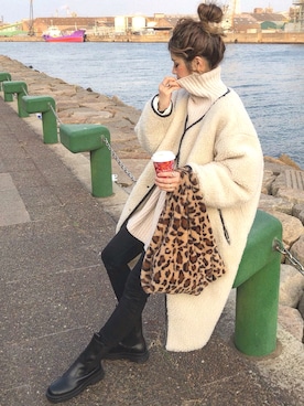 nonさん（レディース・163cm）の冬コーディネート