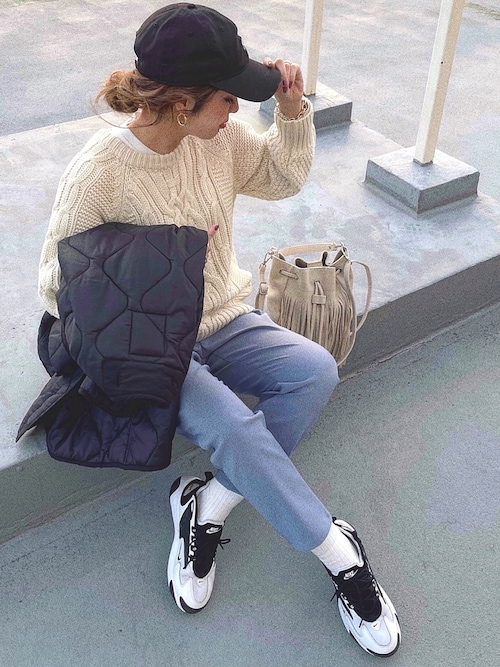 Non Nikeのスニーカーを使ったコーディネート Wear