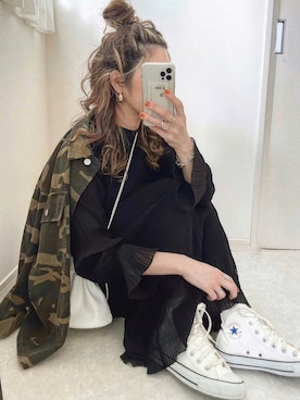 nonさん（レディース・163cm）の春コーディネート