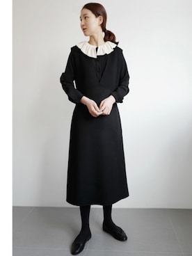 「アイテム（レギンス/スパッツ）」を使った、holicholicさん（レディース・160cm）の冬コーディネート