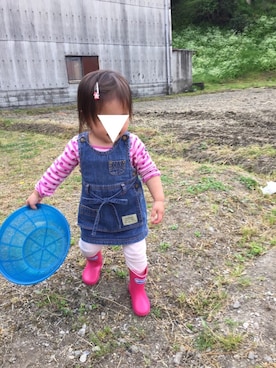 あさchocoさん（キッズ・80cm）の秋コーディネート