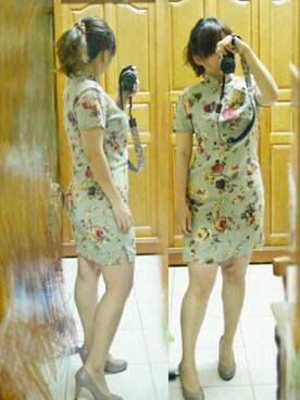 「Cheongsam」｜yungさん（レディース・160cm）の春コーディネート
