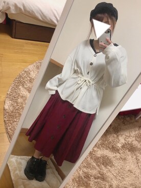 ＊m a y u＊さん（レディース・144cm）の冬コーディネート