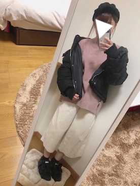 ＊m a y u＊さん（レディース・144cm）の冬コーディネート