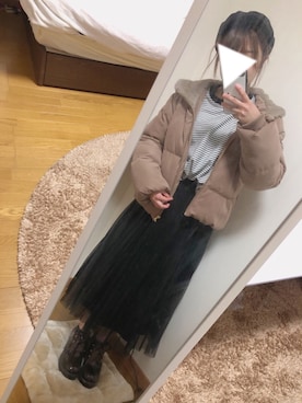 *m a y u*さん(レディース・144cm)の冬コーディネート