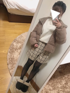 ＊m a y u＊さん（レディース・144cm）の冬コーディネート