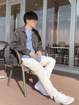 ucchiさん（メンズ・170cm）の春コーディネート