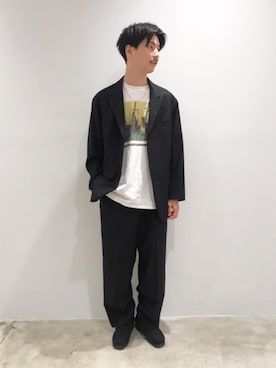Shouichi Yokoyamaさん（メンズ・178cm）の秋コーディネート