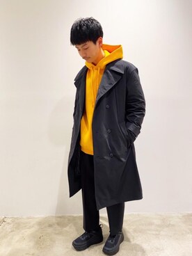 Shouichi Yokoyamaさん（メンズ・178cm）の冬コーディネート