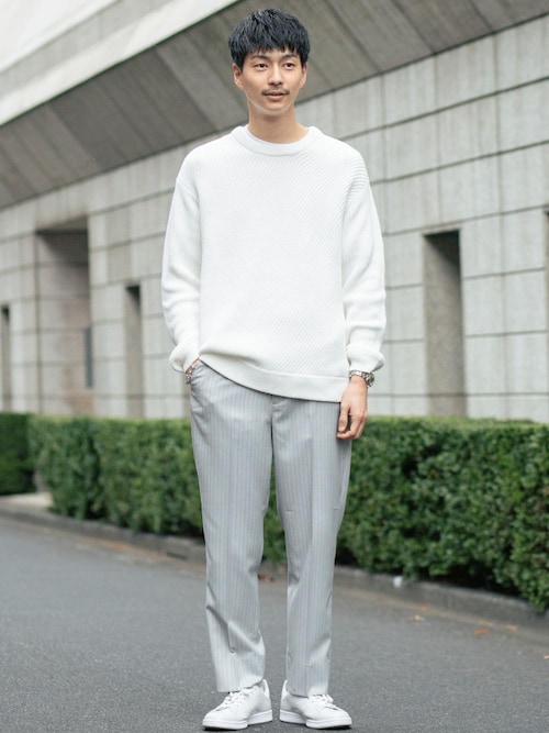 Shouichi Yokoyama ビューティ ユース ユナイテッドアローズ 丸の内店 Beauty Youth United Arrowsのニット セーターを使ったコーディネート Wear