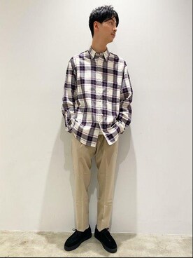 Shouichi Yokoyamaさん（メンズ・178cm）の春コーディネート