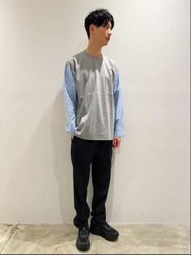 Shouichi Yokoyamaさん（メンズ・178cm）の春コーディネート