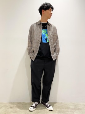 Shouichi Yokoyamaさん（メンズ・178cm）の春コーディネート