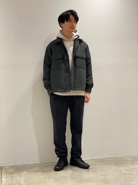 Shouichi Yokoyamaさん（メンズ・178cm）の冬コーディネート