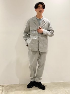 「Danner（ダナー）の【別注】 ＜DANNER（ダナー）＞ DANNER FIELD B&Y/ブーツ（ブーツ、ブラック系）」を使った、Shouichi Yokoyamaさん（メンズ・178cm）の春コーディネート