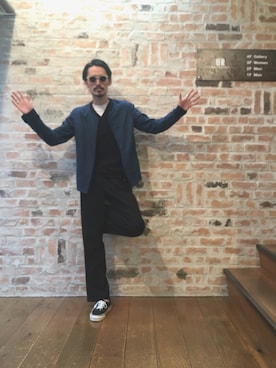 「JIL SANDER（ジルサンダー）のアイテム」を使った、otsukiさん（メンズ・184cm）の春コーディネート