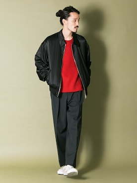 otsukiさん（メンズ・184cm）の秋コーディネート