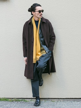 otsukiさん（メンズ・184cm）の冬コーディネート