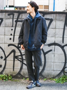 otsukiさん（メンズ・184cm）の冬コーディネート