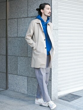 otsukiさん(メンズ・184cm)の春コーディネート